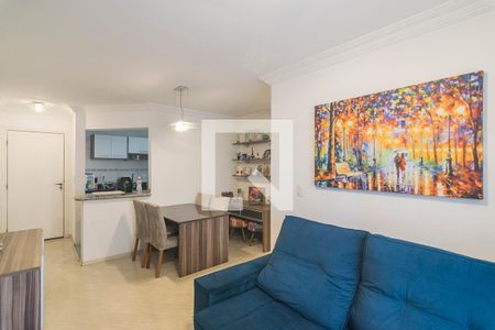 Sala de apartamento à venda com 2 quartos, 63m² em Vila Pires, Santo André