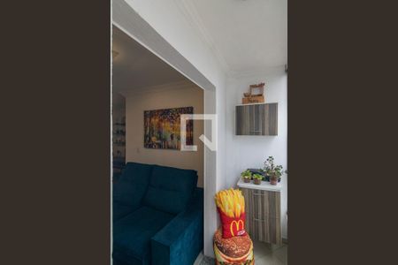 Varanda de apartamento à venda com 2 quartos, 63m² em Vila Pires, Santo André