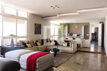 Sala de apartamento à venda com 3 quartos, 380m² em Jardim Anália Franco, São Paulo