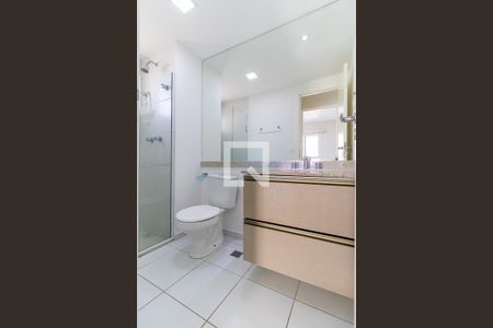 Banheiro de apartamento para alugar com 1 quarto, 45m² em Centro, Campinas