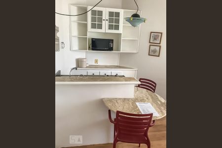 Cozinha de kitnet/studio para alugar com 1 quarto, 40m² em Brooklin Paulista, São Paulo