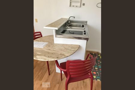 Cozinha de kitnet/studio para alugar com 1 quarto, 40m² em Brooklin Paulista, São Paulo
