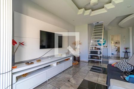 Sala de apartamento à venda com 3 quartos, 180m² em Barra da Tijuca, Rio de Janeiro