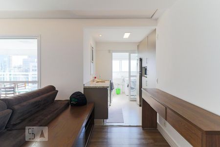 Sala de apartamento à venda com 2 quartos, 80m² em Cidade Monções, São Paulo