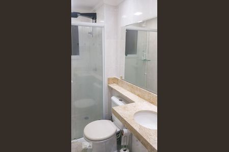 Banheiro de apartamento à venda com 2 quartos, 50m² em Vila Gonçalves, São Bernardo do Campo
