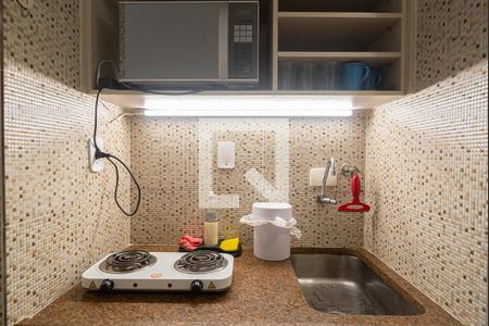 Studio para alugar com 30m², 1 quarto e sem vaga Studio para alugar com 30m², 1 quarto e sem vagaCozinha
