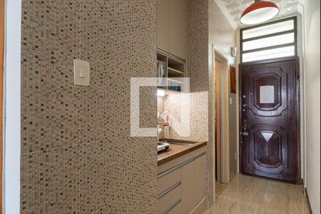 Cozinha de kitnet/studio para alugar com 1 quarto, 30m² em Bela Vista, São Paulo