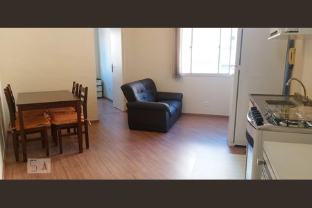 Sala de apartamento para alugar com 1 quarto, 40m² em Pinheiros, São Paulo