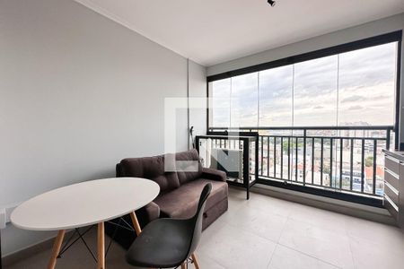 Cozinha de kitnet/studio para alugar com 1 quarto, 30m² em Bom Retiro, São Paulo