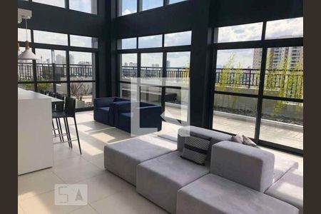 Área comum de kitnet/studio para alugar com 1 quarto, 30m² em Bom Retiro, São Paulo