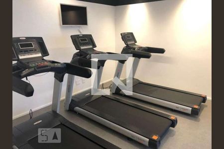 Área comum de kitnet/studio para alugar com 1 quarto, 30m² em Bom Retiro, São Paulo