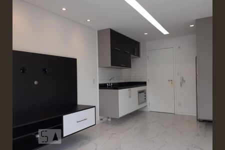 Detalhe Sala de apartamento à venda com 1 quarto, 40m² em Vila Pompéia, São Paulo