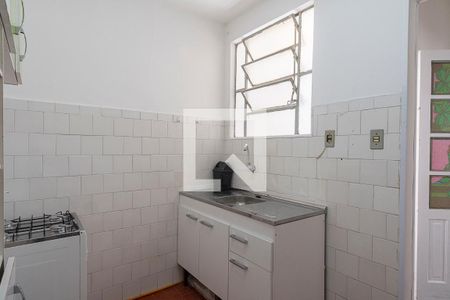 Cozinha de apartamento para alugar com 1 quarto, 43m² em Menino Deus, Porto Alegre