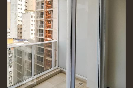 Studio para alugar com 23m², 1 quarto e sem vaga Studio para alugar com 23m², 1 quarto e sem vagaVaranda