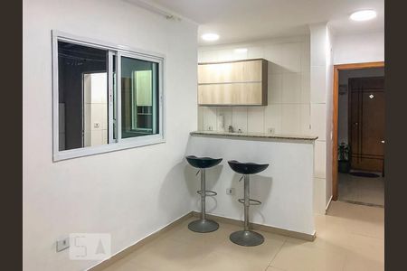 Sala de apartamento à venda com 2 quartos, 48m² em Vila Guarani, Santo André