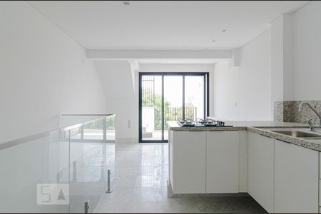 Apartamento para alugar com 107m², 2 quartos e 2 vagasSala e cozinha