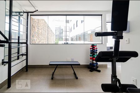 Apartamento à venda com 69m², 1 quarto e 2 vagasÁrea comum - Academia