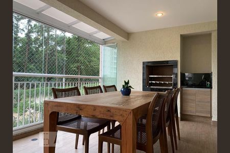 Varanda gourmet de apartamento para alugar com 3 quartos, 130m² em Jardim Adhemar de Barros, São Paulo