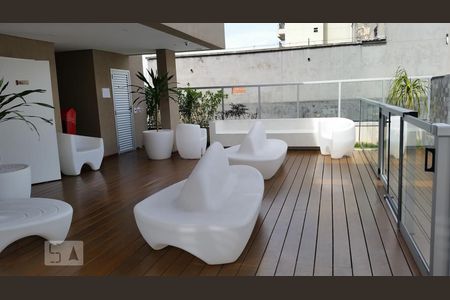 Área comum de kitnet/studio para alugar com 1 quarto, 22m² em Consolação, São Paulo