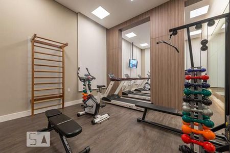 Studio à venda com 32m², 1 quarto e 1 vaga Studio à venda com 32m², 1 quarto e 1 vagaÁrea comum - Academia