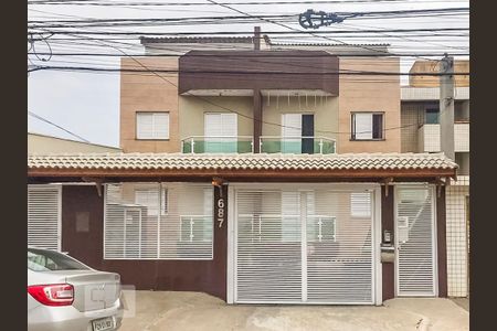 Fachada de apartamento à venda com 2 quartos, 46m² em Parque das Nações, Santo André
