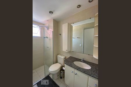 Banheiro de apartamento para alugar com 2 quartos, 54m² em Chácara Santo Antônio (zona Sul), São Paulo