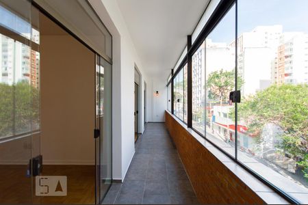 Varanda da Sala de apartamento para alugar com 2 quartos, 139m² em Bela Vista, São Paulo
