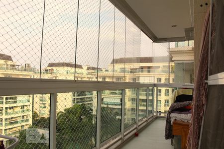 Varanda de apartamento para alugar com 3 quartos, 204m² em Barra da Tijuca, Rio de Janeiro