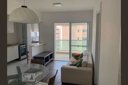 Sala de apartamento para alugar com 1 quarto, 50m² em Jardim Aeroporto, São Paulo