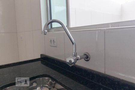 Cozinha de apartamento para alugar com 1 quarto, 50m² em Quinta da Paineira, São Paulo
