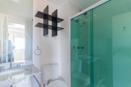 Banheiro de kitnet/studio à venda com 1 quarto, 38m² em Jardim Flor da Montanha, Guarulhos