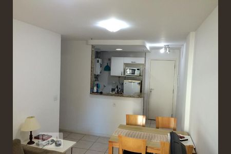 Sala de apartamento à venda com 1 quarto, 50m² em Lagoa, Rio de Janeiro