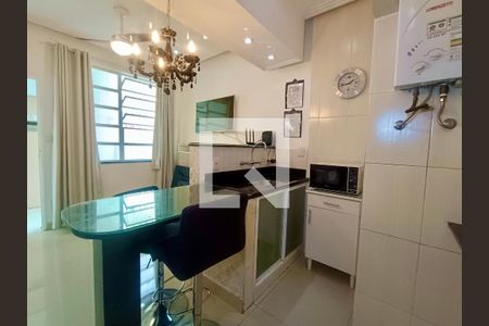 Apartamento para alugar com 35m², 1 quarto e sem vagaCozinha americana