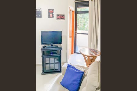 Sala  de apartamento para alugar com 1 quarto, 37m² em Indianópolis, São Paulo