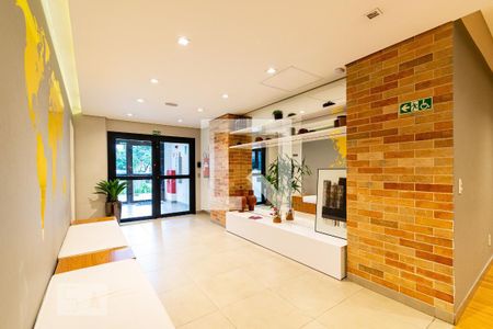 Studio à venda com 31m², 1 quarto e sem vagaHall social