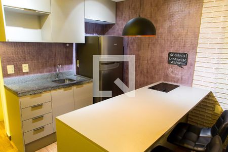 Studio à venda com 31m², 1 quarto e sem vagaCozinha - Detalhe