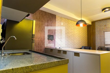 Studio à venda com 31m², 1 quarto e sem vagaCozinha