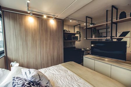 Studio para alugar com 30m², 1 quarto e 1 vagaSuíte 