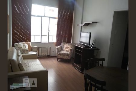 Sala de apartamento para alugar com 1 quarto, 50m² em Botafogo, Rio de Janeiro