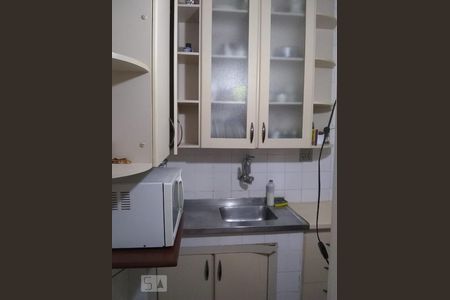 Cozinha de apartamento para alugar com 1 quarto, 50m² em Botafogo, Rio de Janeiro