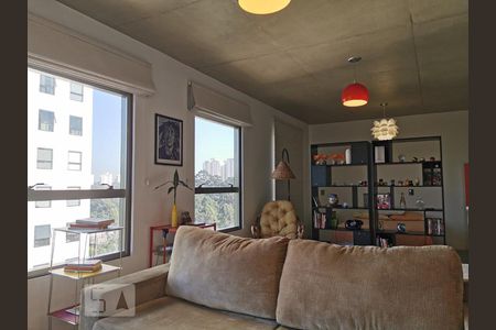 Sala de apartamento à venda com 1 quarto, 70m² em Usina Piratininga, São Paulo