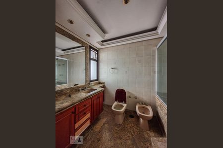 Banheiro da suíte 1 de apartamento à venda com 6 quartos, 560m² em Bosque da Saúde, São Paulo