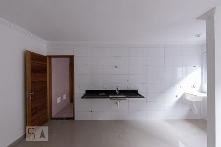 Sala e Cozinha de kitnet/studio à venda com 1 quarto, 30m² em Vila Carrão, São Paulo