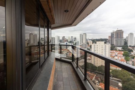 Varanda Sala de Jantar de apartamento à venda com 3 quartos, 198m² em Chácara Santo Antônio (zona Sul), São Paulo