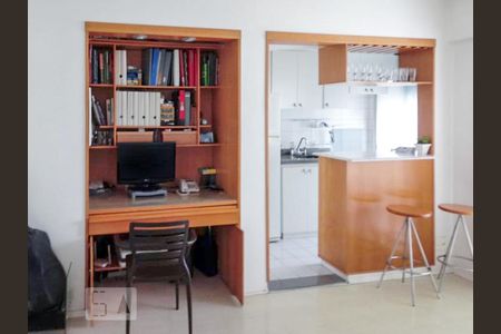 Sala de apartamento à venda com 1 quarto, 35m² em Bela Vista, São Paulo