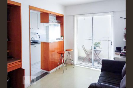 Sala de apartamento à venda com 1 quarto, 35m² em Bela Vista, São Paulo