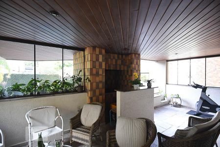 Varanda Gourmett de apartamento à venda com 4 quartos, 213m² em Vila Andrade, São Paulo