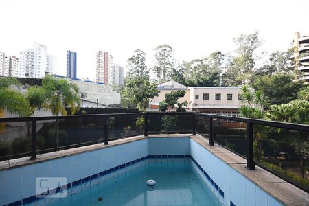 Piscina da Varanda de apartamento à venda com 4 quartos, 213m² em Vila Andrade, São Paulo