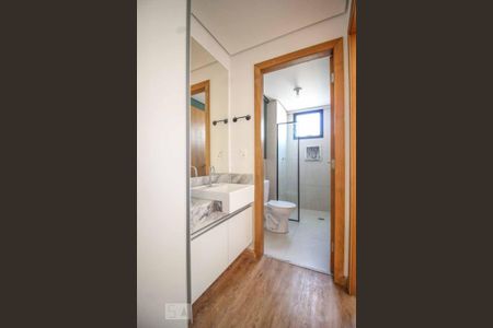 Banheiro Social de apartamento para alugar com 1 quarto, 40m² em São Pedro, Belo Horizonte
