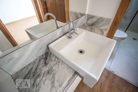 Banheiro Social de apartamento para alugar com 1 quarto, 40m² em São Pedro, Belo Horizonte